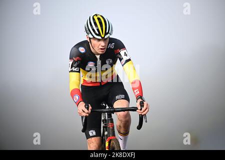 Der Belgier Yordi Corsus wurde während des JuniorenRennens bei der