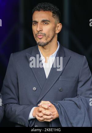 Kopenhagen, Dänemark. 22. Oktober 2022. Zeca vom FC Kopenhagen vor dem Superliga-Spiel 3F zwischen dem FC Kopenhagen und dem FC Midtjylland in Parken in Kopenhagen. (Foto: Gonzales Photo/Alamy Live News Stockfoto