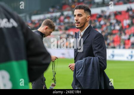 Kopenhagen, Dänemark. 22. Oktober 2022. Zeca vom FC Kopenhagen vor dem Superliga-Spiel 3F zwischen dem FC Kopenhagen und dem FC Midtjylland in Parken in Kopenhagen. (Foto: Gonzales Photo/Alamy Live News Stockfoto