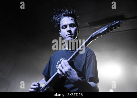 Kopenhagen, Dänemark. 22. Oktober 2022. Die kanadischen Metalcore-Band-Pendants spielen ein Live-Konzert im VEGA in Kopenhagen. (Foto: Gonzales Photo/Alamy Live News Stockfoto