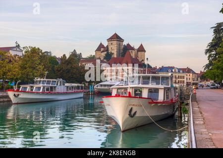 Annecy, Auvergne-Rhone-Alpes, Haute-Savoie, Frankreich Stockfoto