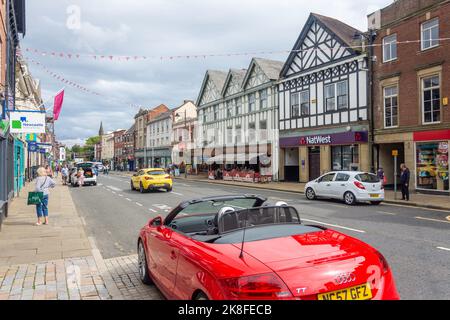 Bridge Street, Morpeth, Northumberland, England, Vereinigtes Königreich Stockfoto