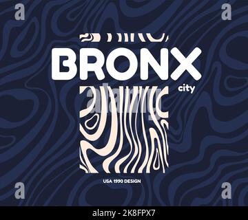 Typografischer Druck aus Marmor. Futuristische Mode Kleidung Drucke oder künstlerische Poster, Säure Flüssigkeit Acryl Weg Textur erweitern optischen Raum Kunst abstrakt A4 Vektor-Illustration. Typografie futuristisches Design Stock Vektor