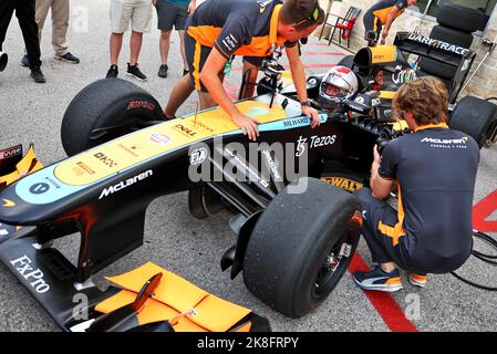 Mario Andretti (USA) im McLaren MP4-28 von 2013. 23.10.2022. Formel 1 Weltmeisterschaft, Rd 19, großer Preis der Vereinigten Staaten, Austin, Texas, USA, Wettkampftag. Bildnachweis sollte lauten: XPB/Press Association Images. Stockfoto