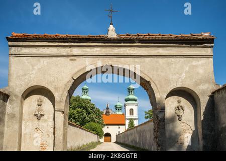 Kamaldulenser Kloster in Bielany, Krakau, Polen. Stockfoto