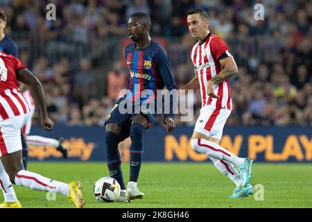 Barcelona, Spanien. 23. Oktober 2022. Spanisches Fußballspiel La Liga Santander FC Barcelona gegen Athletic Club Bilbao im Camp Nou Stadium Barcelona, 23. Oktober 2022 900/Cordon Press Credit: CORDON PRESS/Alamy Live News Stockfoto