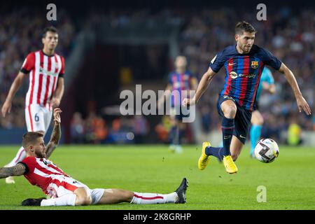 Barcelona, Spanien. 23. Oktober 2022. Spanisches Fußballspiel La Liga Santander FC Barcelona gegen Athletic Club Bilbao im Camp Nou Stadium Barcelona, 23. Oktober 2022 900/Cordon Press Credit: CORDON PRESS/Alamy Live News Stockfoto