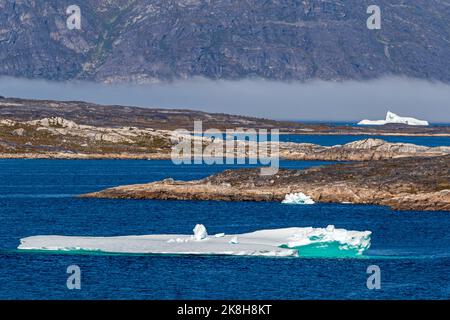 Nanortalik, Gemeinde Kujalleq, Grönland, Königreich Dänemark Stockfoto