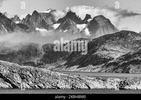 Nanortalik, Gemeinde Kujalleq, Grönland, Königreich Dänemark Stockfoto