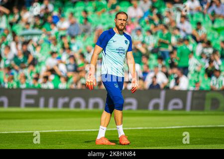 Sevilla, Spanien. 23. Oktober 2022. Jan Oblak von Atletico de Madrid gesehen während des La Liga Santander 2022/2023 Spiels zwischen Real Betis und Atletico de Madrid im Benito Villamarin Stadion.(Final Score; Real Betis 1:2 Atletico de Madrid) Credit: SOPA Images Limited/Alamy Live News Stockfoto