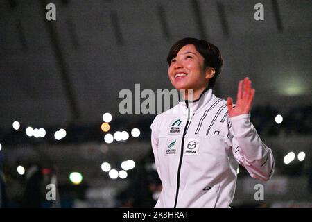 Nagano, Japan. Kredit: MATSUO. 22. Oktober 2022. NAO Kodaira Speed Skating : die All Japan Speed Skating Single Distance Championships 29. in Nagano, Japan. Kredit: MATSUO .K/AFLO SPORT/Alamy Live Nachrichten Stockfoto