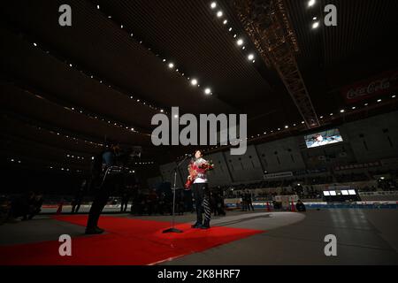 Nagano, Japan. Kredit: MATSUO. 22. Oktober 2022. NAO Kodaira Speed Skating : die All Japan Speed Skating Single Distance Championships 29. in Nagano, Japan. Kredit: MATSUO .K/AFLO SPORT/Alamy Live Nachrichten Stockfoto