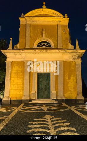 Chiesa di san Giorgio (Kirche des Heiligen Georg) Portofino Norditalien. September 2022 Stockfoto