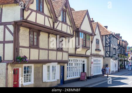 Gebäude aus der Zeit, Hart Street, Henley-on-Thames, Oxfordshire, England, Vereinigtes Königreich Stockfoto