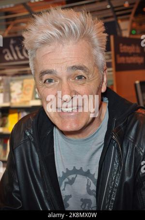 Der kanadische Musiker Daniel Lavoie beim Salon du Livre in Paris, 22. März 2015. Stockfoto