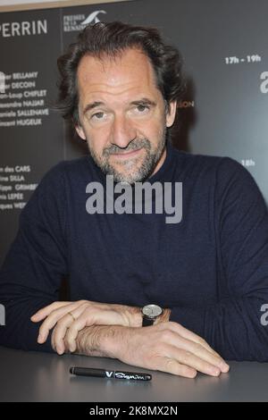 Der belgische Komiker und Humorist Stéphane de Groodt am 21. März 2015 auf dem Salon du Livre in Paris. Stockfoto