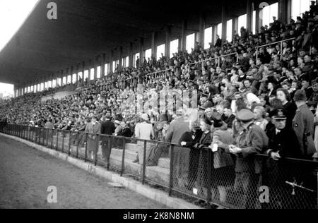 Oslo August 1942. Wehrmachtskonzert im Bislett Stadium. Foto: Aage Kihle / NTB *** das Foto wurde nicht verarbeitet ***** Stockfoto