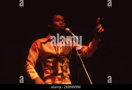 Philippe Gras / Le Pictorium - Fela Kuti - 29/3/2021 - Frankreich / Ile-de-France (Region) / Paris - Fela Kuti Konzert im Hipporome de Pantin, 15. März 1981 Stockfoto