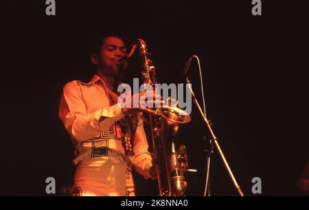 Philippe Gras / Le Pictorium - Fela Kuti - 27/3/2021 - Frankreich / Ile-de-France (Region) / Paris - Fela Kuti Konzert im Hipporome de Pantin, 15. März 1981 Stockfoto