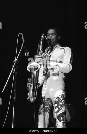 Philippe Gras / Le Pictorium - Fela Kuti - 23/10/2022 - Frankreich / Ile-de-France (Region) / Paris - Fela Kuti Konzert im Hipporome de Pantin, 15. März 1981 Stockfoto