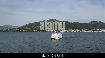 Der Hafen von Igoumenitsa, Griechenland Stockfoto