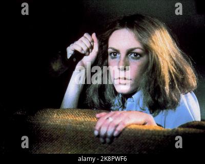 Halloween 1978 Jamie Lee Curtis Stockfoto