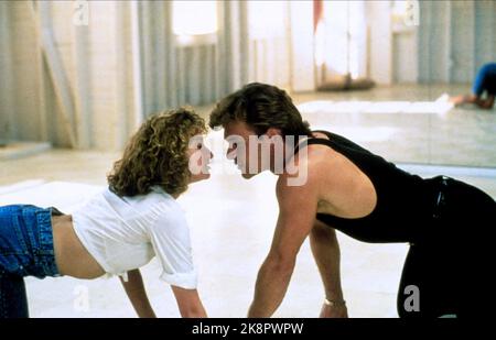 Dirty Dancing Jennifer Gray & Patrick Swayze Stockfoto