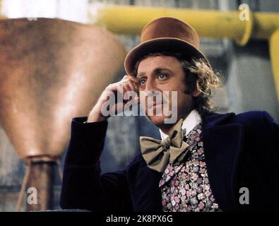 Willy Wonka & Die Schokoladenfabrik 1971 Gene Wilder Stockfoto