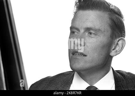 Oslo Juli 1968 Theologin Inge Lønning. Foto: Ivar Aaserud / Aktuell / NTB Stockfoto