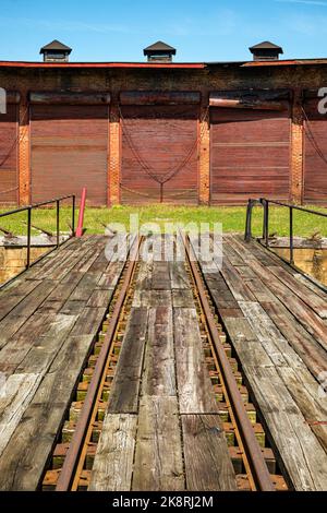 East Broad Top Railroad and Coal Company, Rockhill Furnace, PA Stockfoto