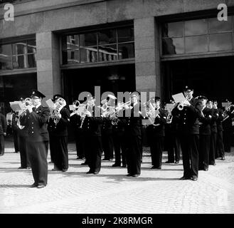 Oslo 19450517. Mai 17 Feier in Oslo 1945. Foto: NTB Stockfoto