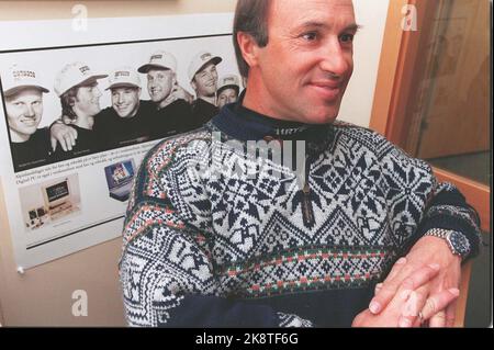 Der Trainer der alpinen Nationalmannschaft, Dieter Bartsch, wird entlassen. Eine letzte Kaffeetasse im Büro von Liv Brentebråten, und dann die Gefühle weiter. Es gab einen traurigen Abschied vom Leben. Foto: Helge Hansen / NTB Skifahren / Alpin Stockfoto