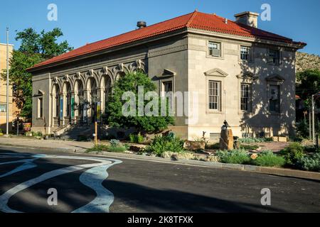 Fremont-Mitte für die Künste (ehemalige U.S. Post Office), Canon City, Colorado USA Stockfoto