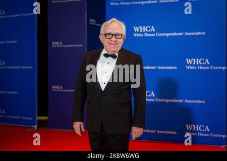 30. April 2022, Washington, District of Columbia, USA: Die Schauspielerin LESLIE JORDAN kommt zum Jahresessen der White House Correspondents Association 2022 im Washington Hilton Hotel an. (Bild: © Rod Lamkey/CNP über ZUMA Press Wire) Stockfoto