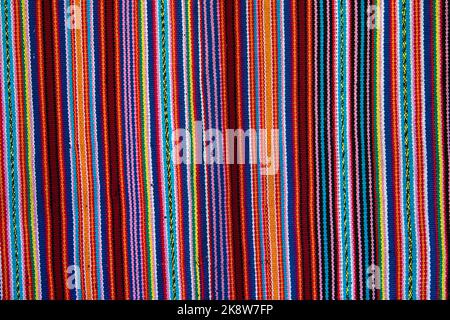 Südostasien, Osttimor alias Timor Leste, Hauptstadt von Dili. Fabric Market alias Tais Market. Traditionelle timoresische Textilien. Stockfoto