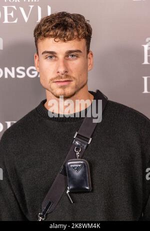 London, Großbritannien. 24. Oktober 2022. Kori Sampson nimmt an der „Prey for the Devil“ Celebrity Experience in London Teil. Kredit: SOPA Images Limited/Alamy Live Nachrichten Stockfoto