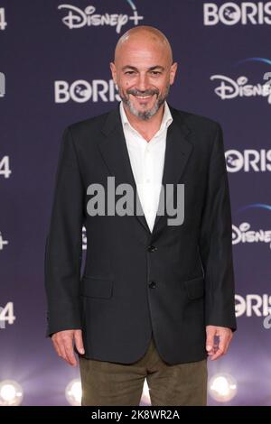 Oma, Italien. 24. Oktober 2022. Rome Cinema Fest 2022. Rom Film Fest. Roter Teppich TV-Serie 'Boris 4'. Im Bild: Luca Amorosino Kredit: Unabhängige Fotoagentur/Alamy Live News Stockfoto