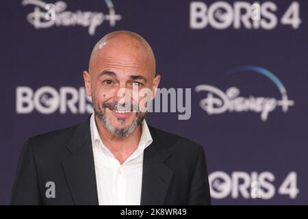 Oma, Italien. 24. Oktober 2022. Rome Cinema Fest 2022. Rom Film Fest. Roter Teppich tv-Serie 'Boris 4'. Im Bild: Luca Amorosino Kredit: Unabhängige Fotoagentur/Alamy Live News Stockfoto