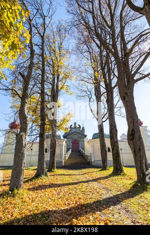 Klášter Hora Matky Boží, Hedeč, Králíky, Východní Čechy, Česká republika / Bergkloster der Gottesmutter, Kraliky-Stadt, Ostböhmen, Tschechische Republik Stockfoto