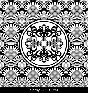 Abstrakte nahtlose Muster texturierten Hintergrund Illustration Stock Vektor