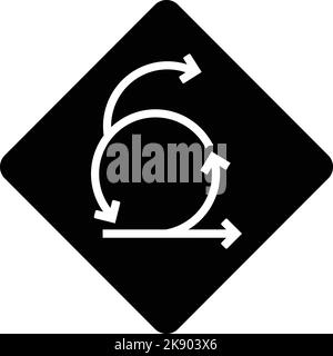 Symbol für agiles Board Scrum Stock Vektor