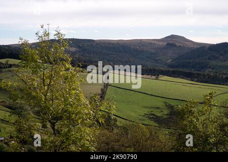 Wildboarclough aus dem Nose Country Park von TEGG in der Nähe von Macclesfield in Ceshire Stockfoto