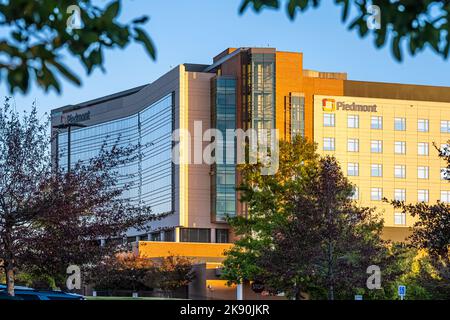 Das Piedmont Newnan Hospital in Newnan, Georgia, ist Teil des Piedmont Healthcare Systems in Metro Atlanta/North Georgia. (USA) Stockfoto