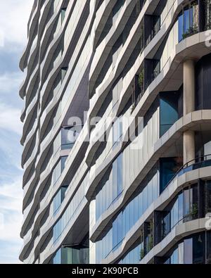 Melbourne, Victoria, Australien - Sitz der Medibank von Hassell Stockfoto