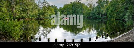 Neuer See im Tiergarten in Berlin, Deutschland Stockfoto