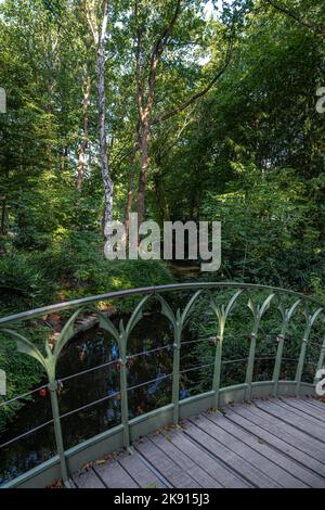 Brücke in Tiergarten in Berlin, Deutschland Stockfoto