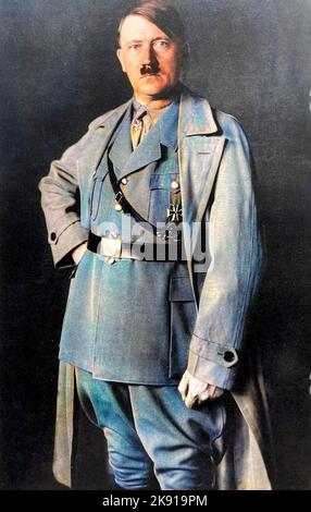 ADOLF HITLER (1889-1945) deutscher Nazi-Führer Stockfoto