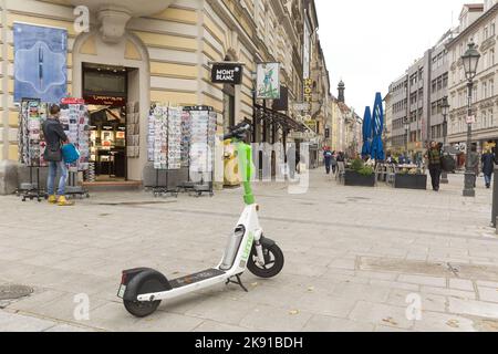 Einkaufsstraße Sendlingerstraße in München Stockfoto