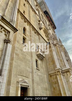 Die Kathedrale der Himmelfahrt der seligen Jungfrau Maria, Zagreb, Kroatien Stockfoto