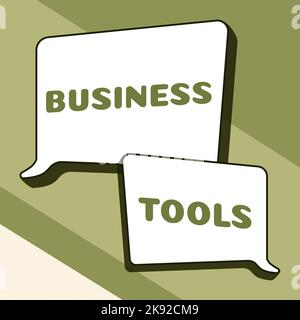 Konzeptioneller Titel Business Tools. Wort zum Thema Schutz der gespeicherten Informationen Safe Controlled Technology -57431 Stockfoto